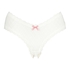 V-shape Mesh Brazilian, White
