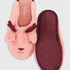 Luna reindeer slippers, Pink