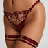 Elastic Leg Garters, Red