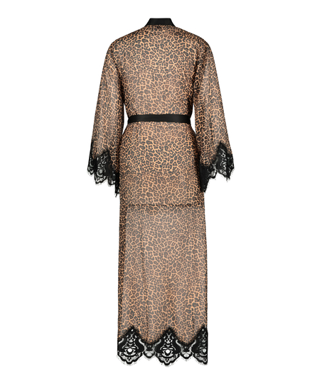 Chiffon Kimono, Black