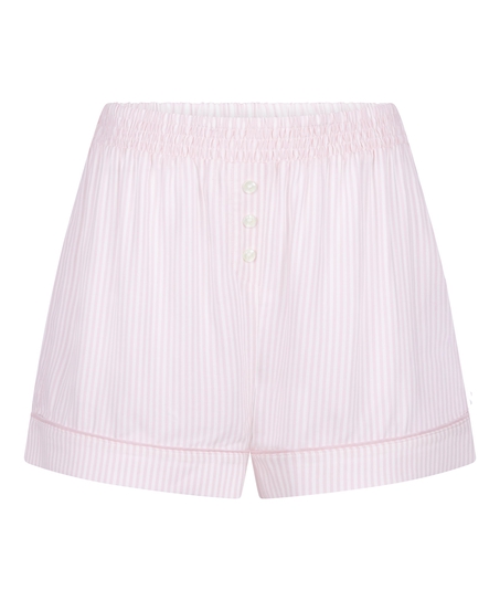 Pyjama Woven Shorts, Pink