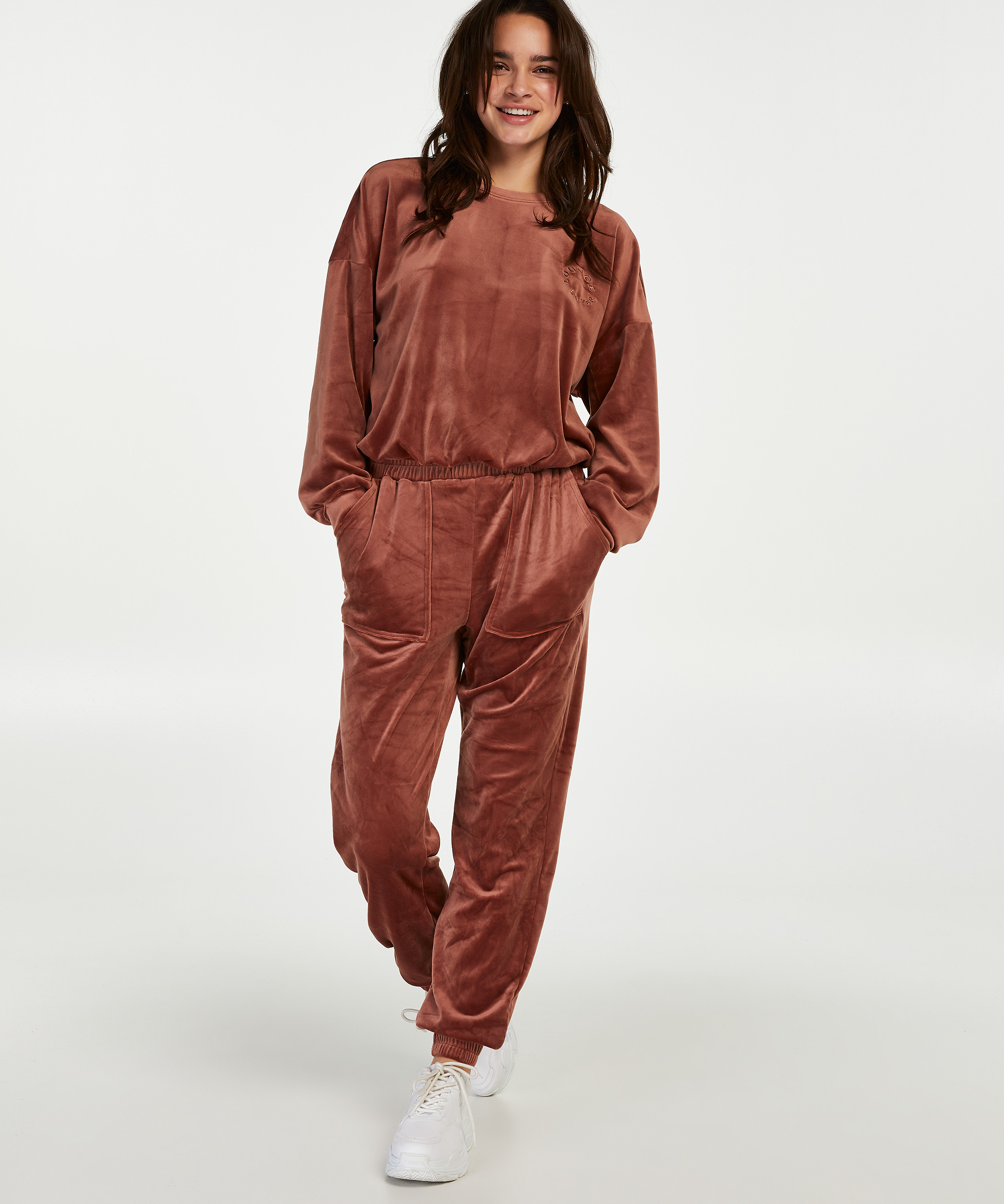 Velours Top, Pink, main