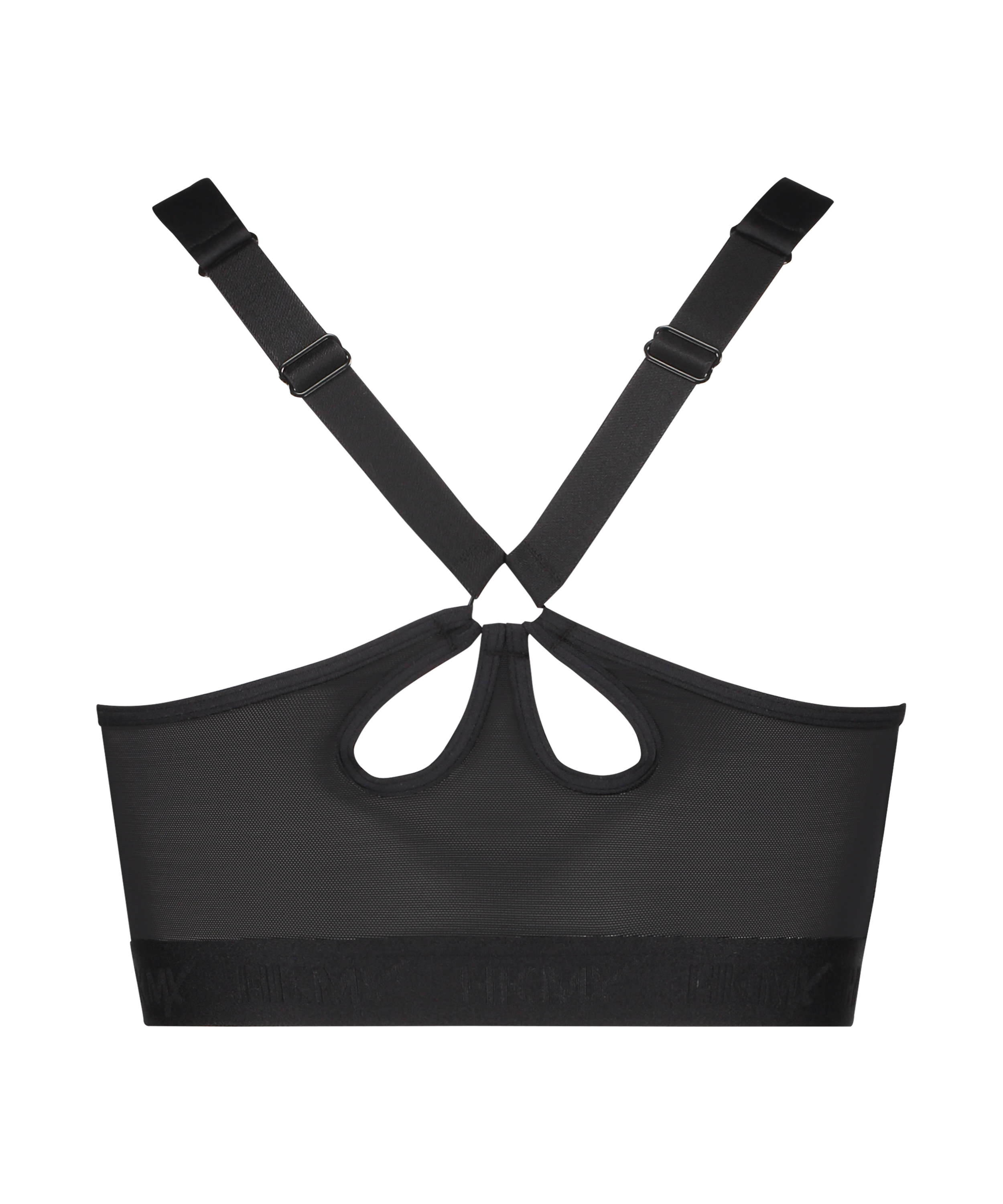 HKMX Sports bra The Pro Level 3, Black, main