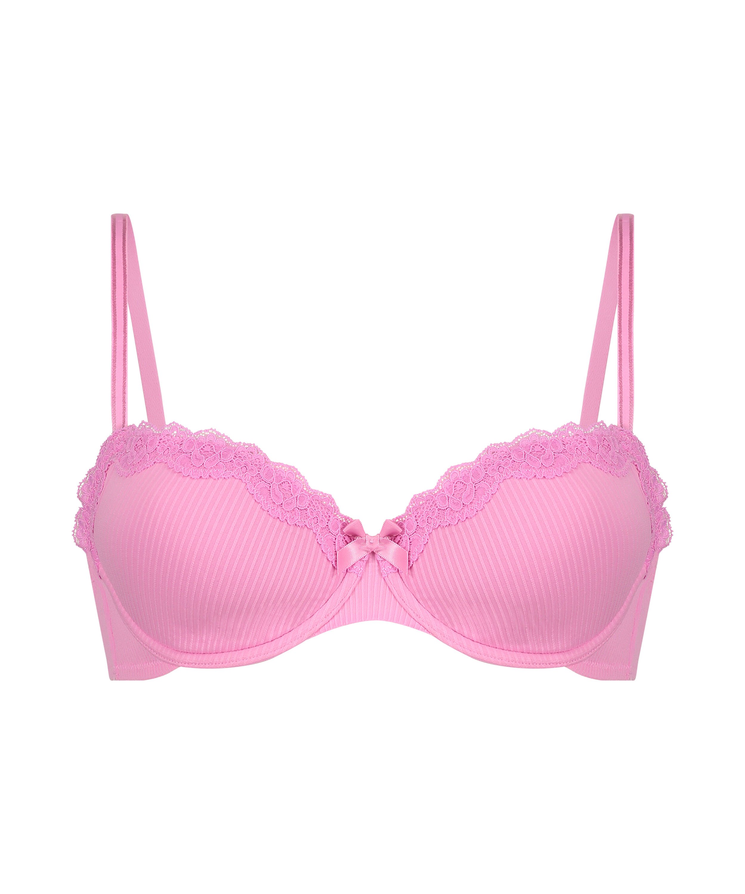 Lola Padded Underwired Bra, Blue