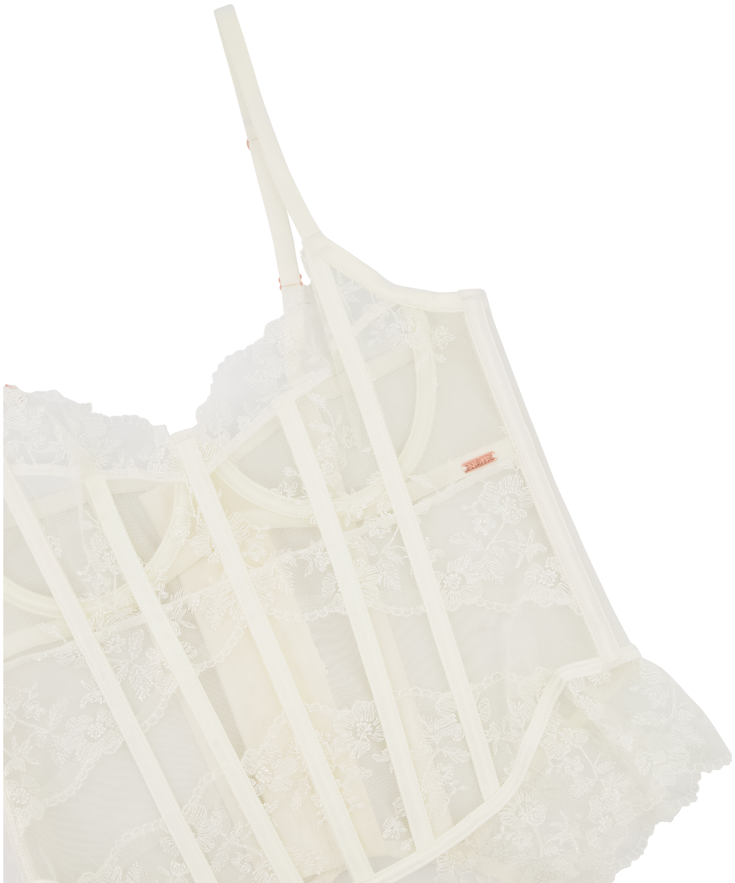 Steph Bustier, White, main