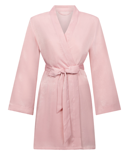 Satin Kimono, Pink