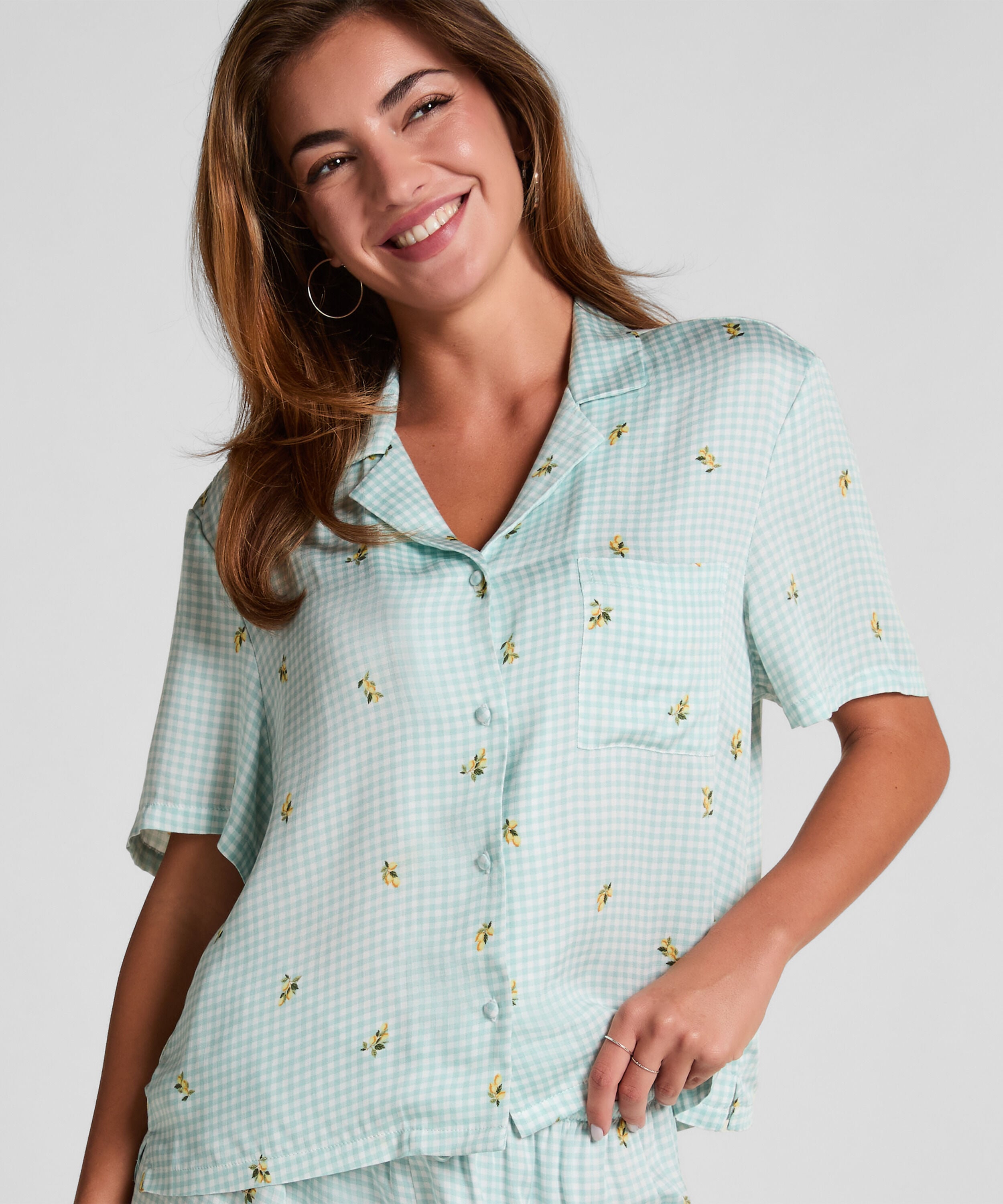 Pyjama Top, Green