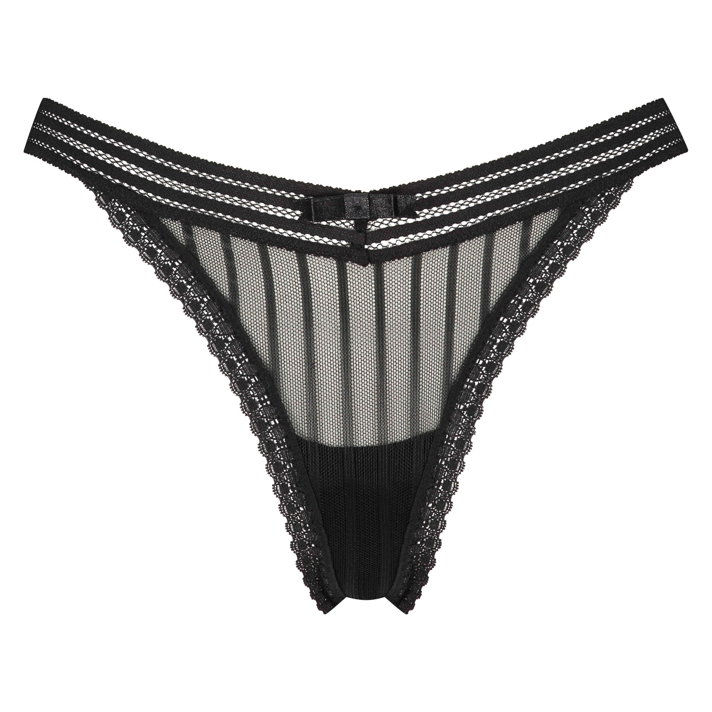 Kira Low Thong, Black, main