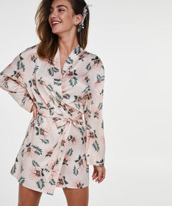 Satin Kimono Bridal, Pink