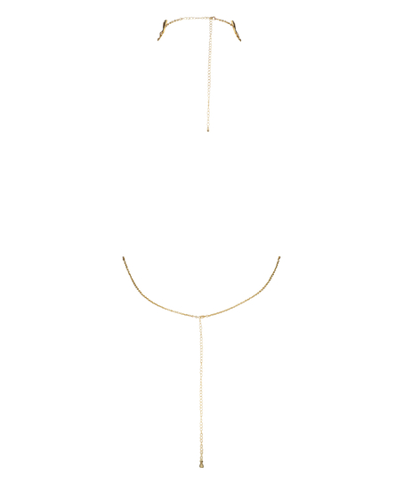 Harness body chain, Yellow