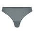 Invisible thong Stripe mesh , Grey