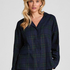 Flannel Pyjama Top, Blue