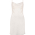 Slipdress Satin Minimal, White