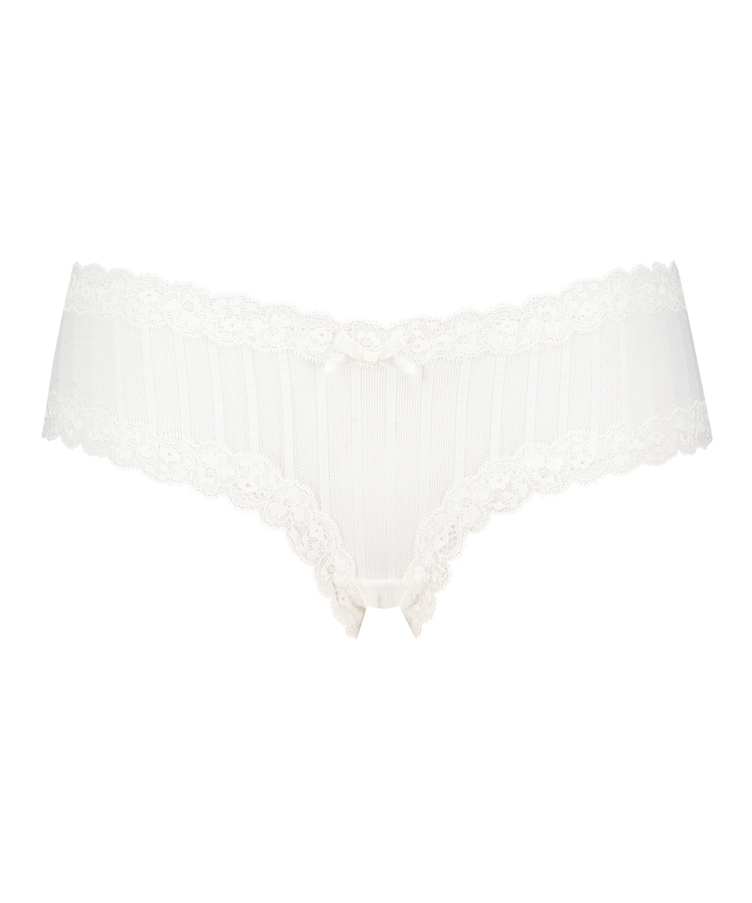 V-shape Mesh Brazilian, White, main