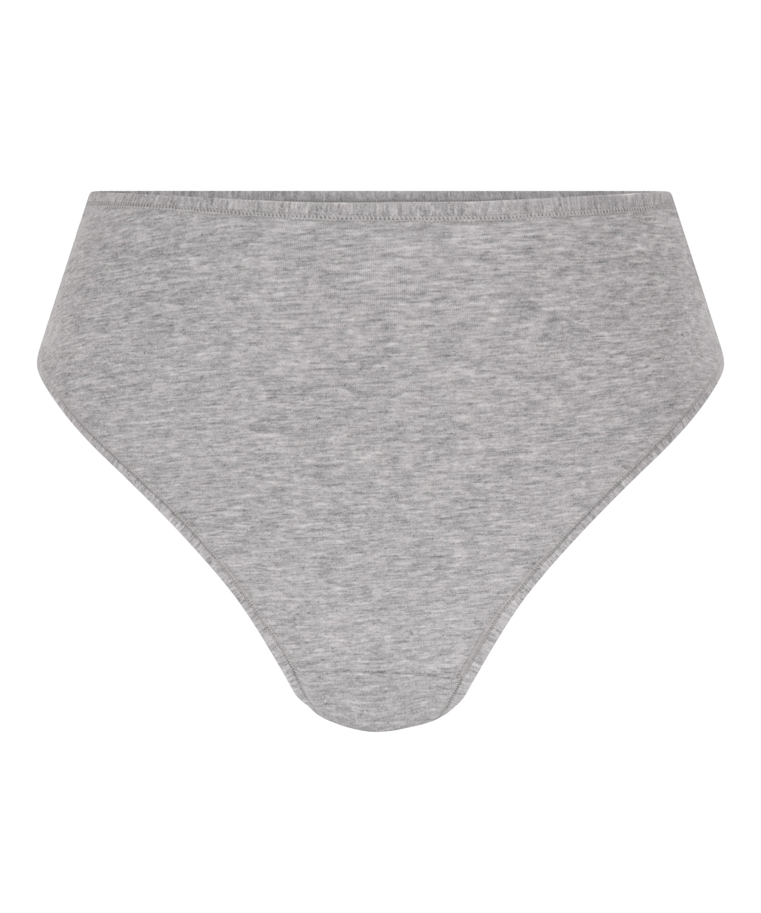 Cotton Thong, Grey, main