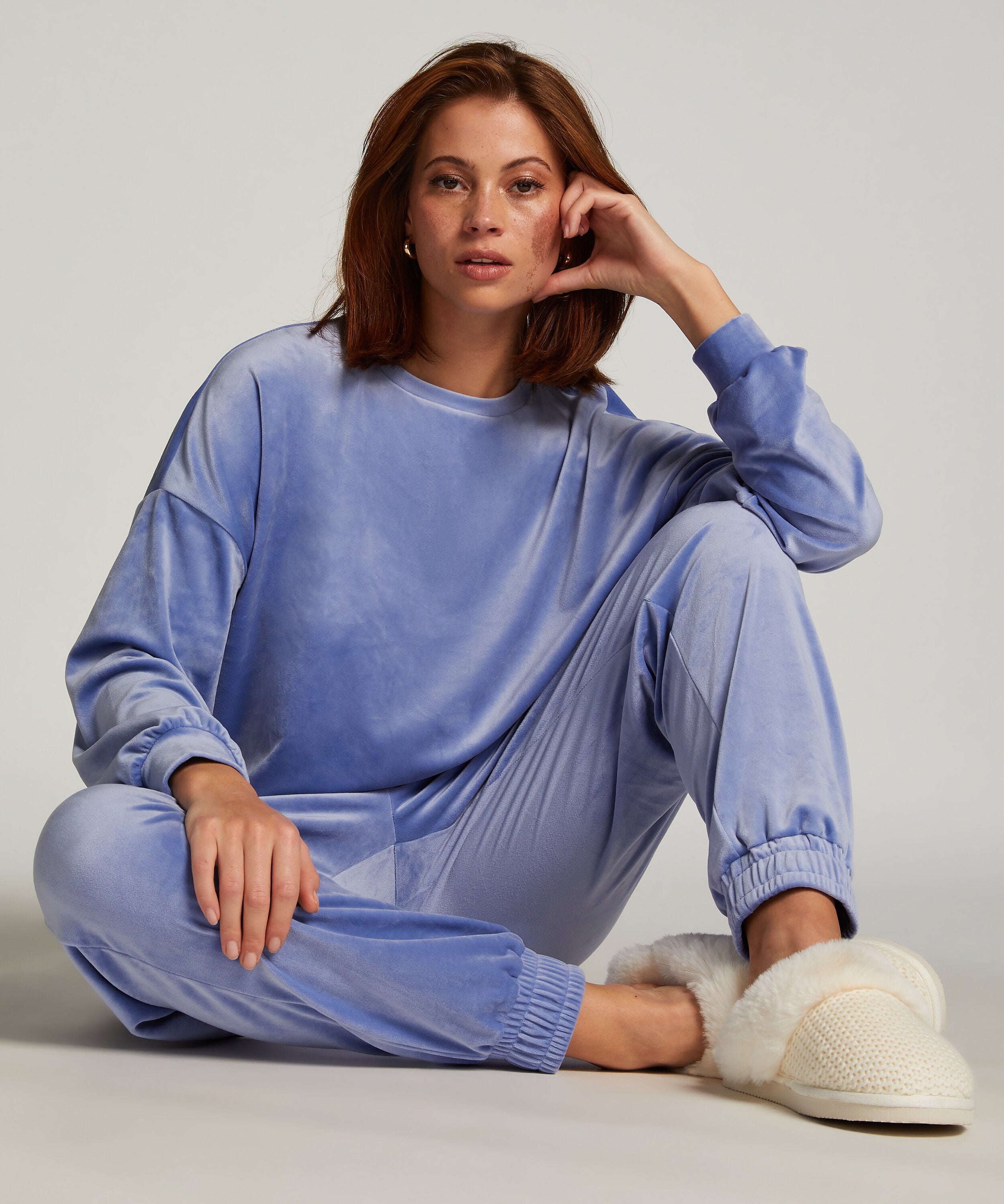 Velours Top, Blue