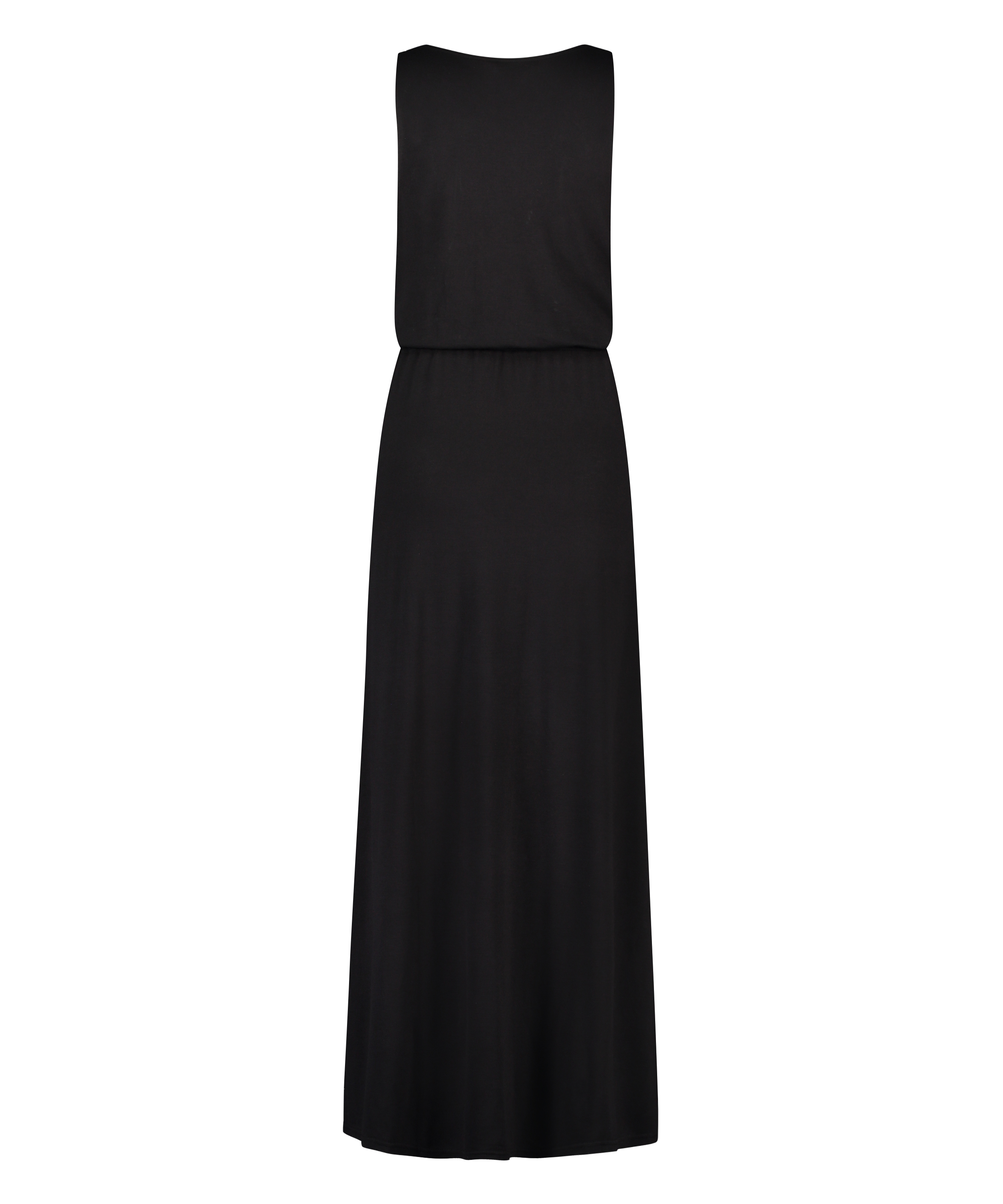 Jersey beach dress, Black, main