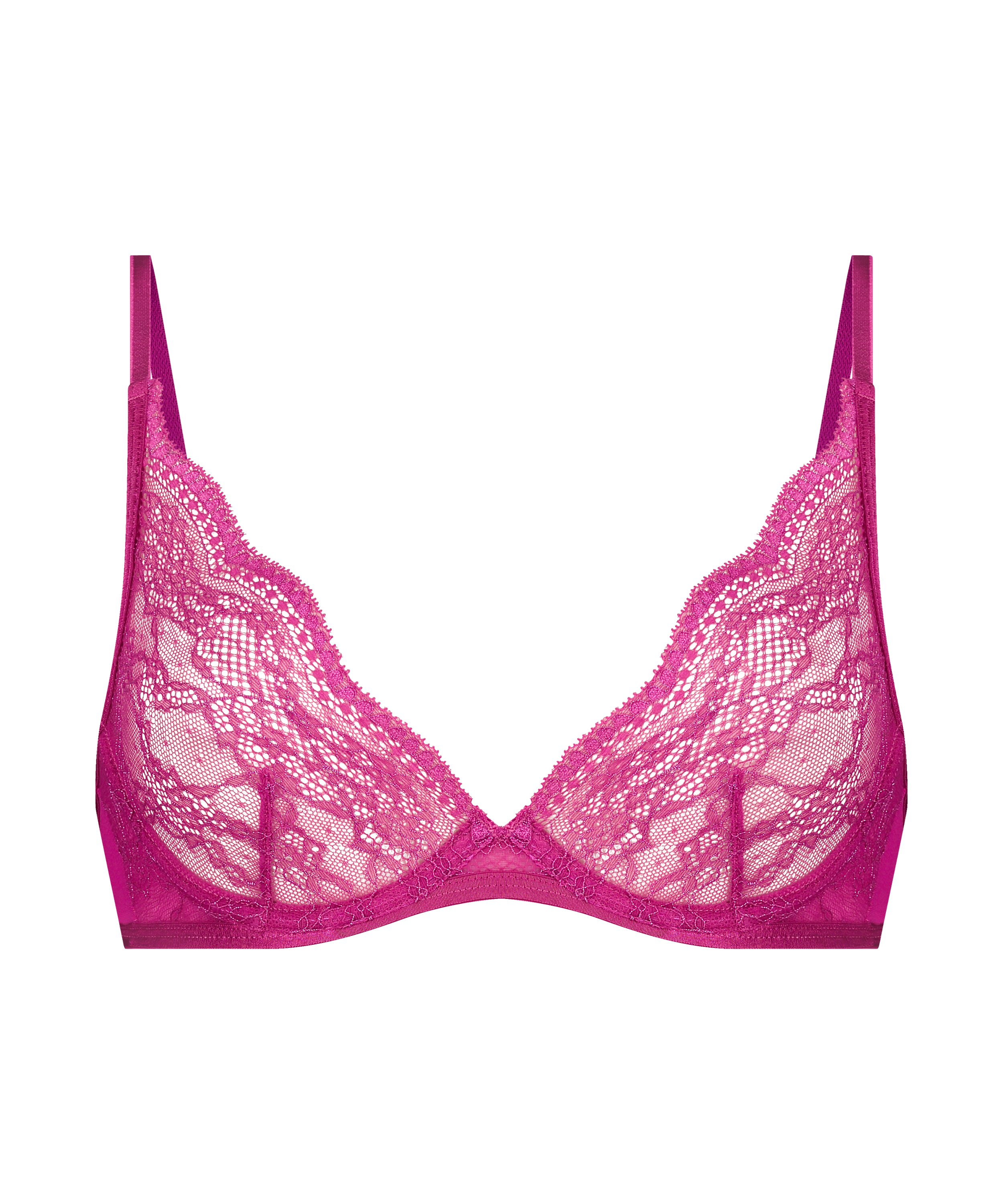 Isabelle Non-Padded Underwired Bra, Pink, main