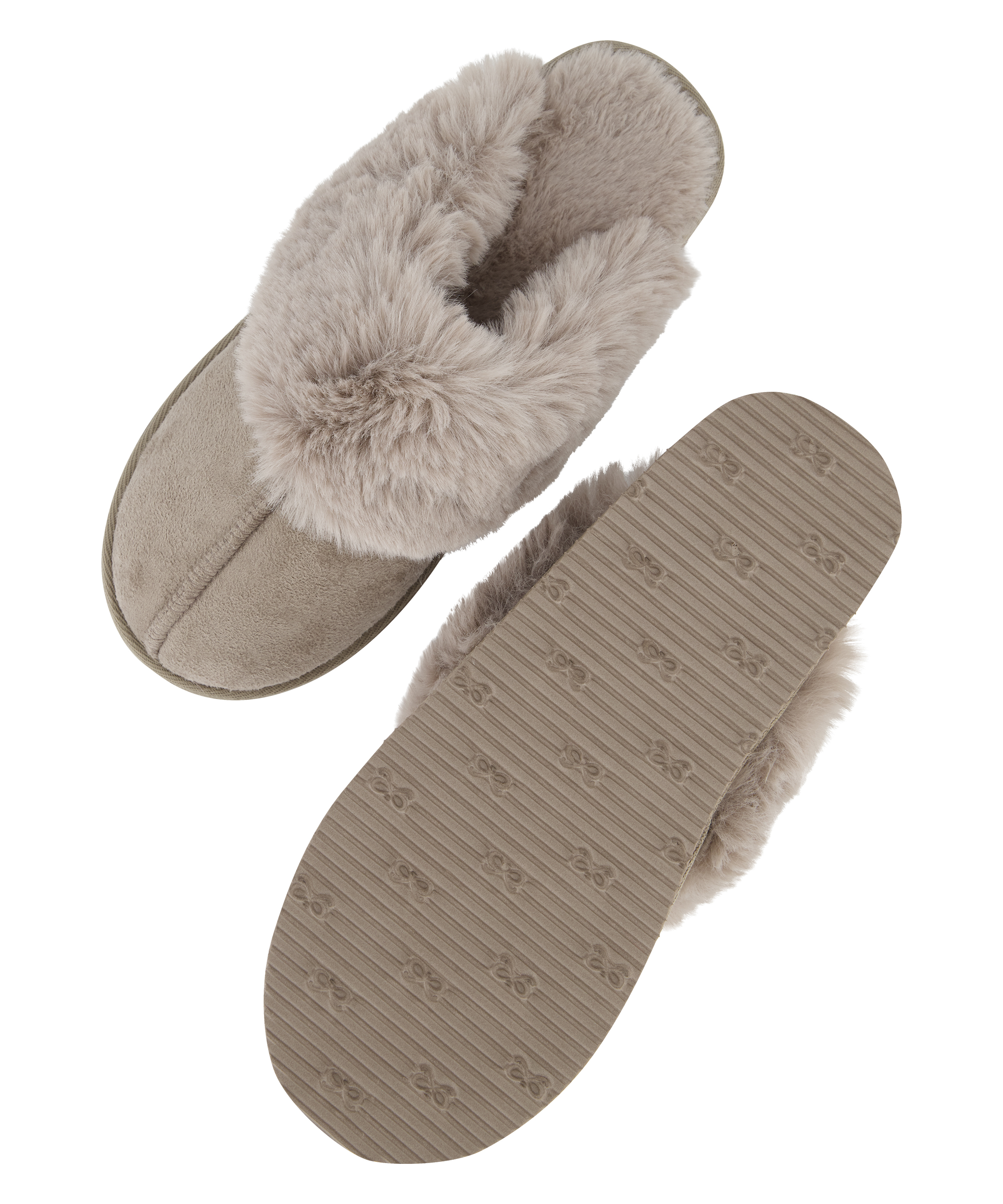 Teddy Mule Slipper, Brown, main