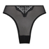 Uma High-Cut Brazilian Knickers, Black