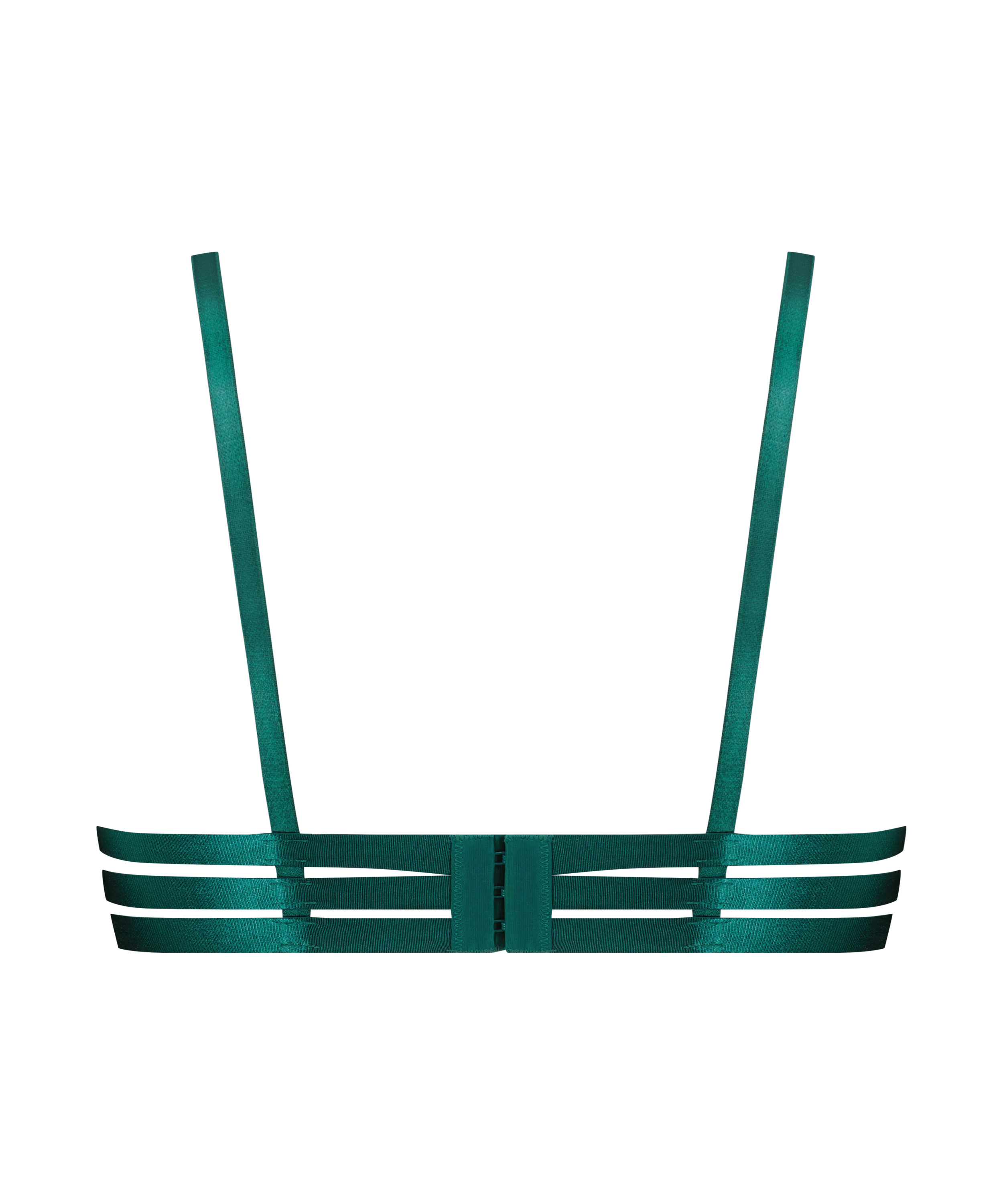 Courtney Non-Padded Underwired Bra, Green, main