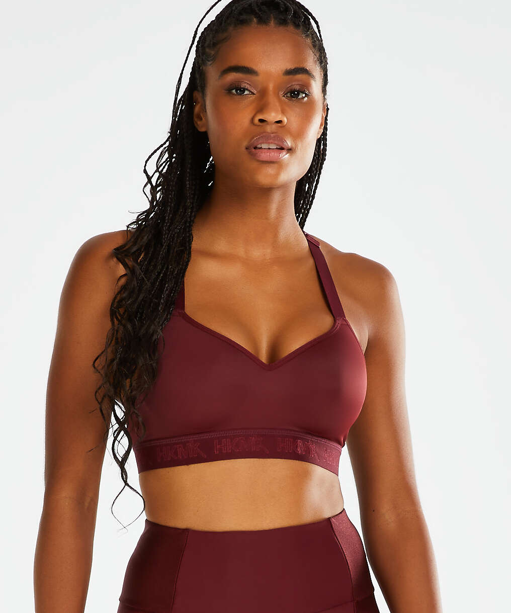HKMX Sports bra The All Star Level 2, Red, main