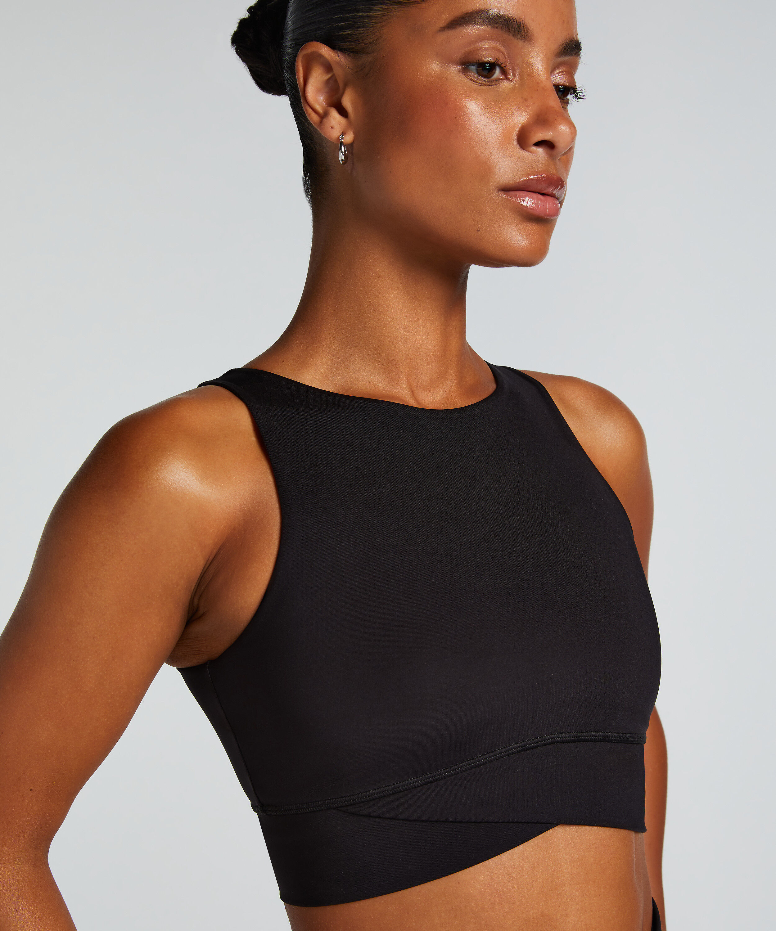 HKMX Sports Bra Level 1, Black