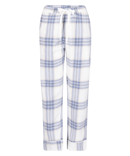Petite Flannel Pyjama Pants, Blue