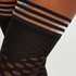 Duckie Fishnet hold-ups, Black
