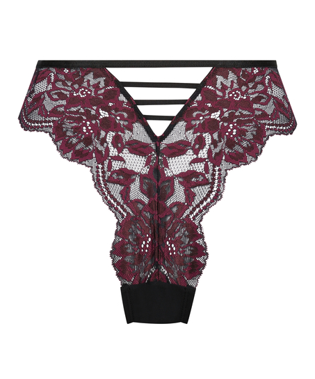 Astrid High Leg Brazilian, Black