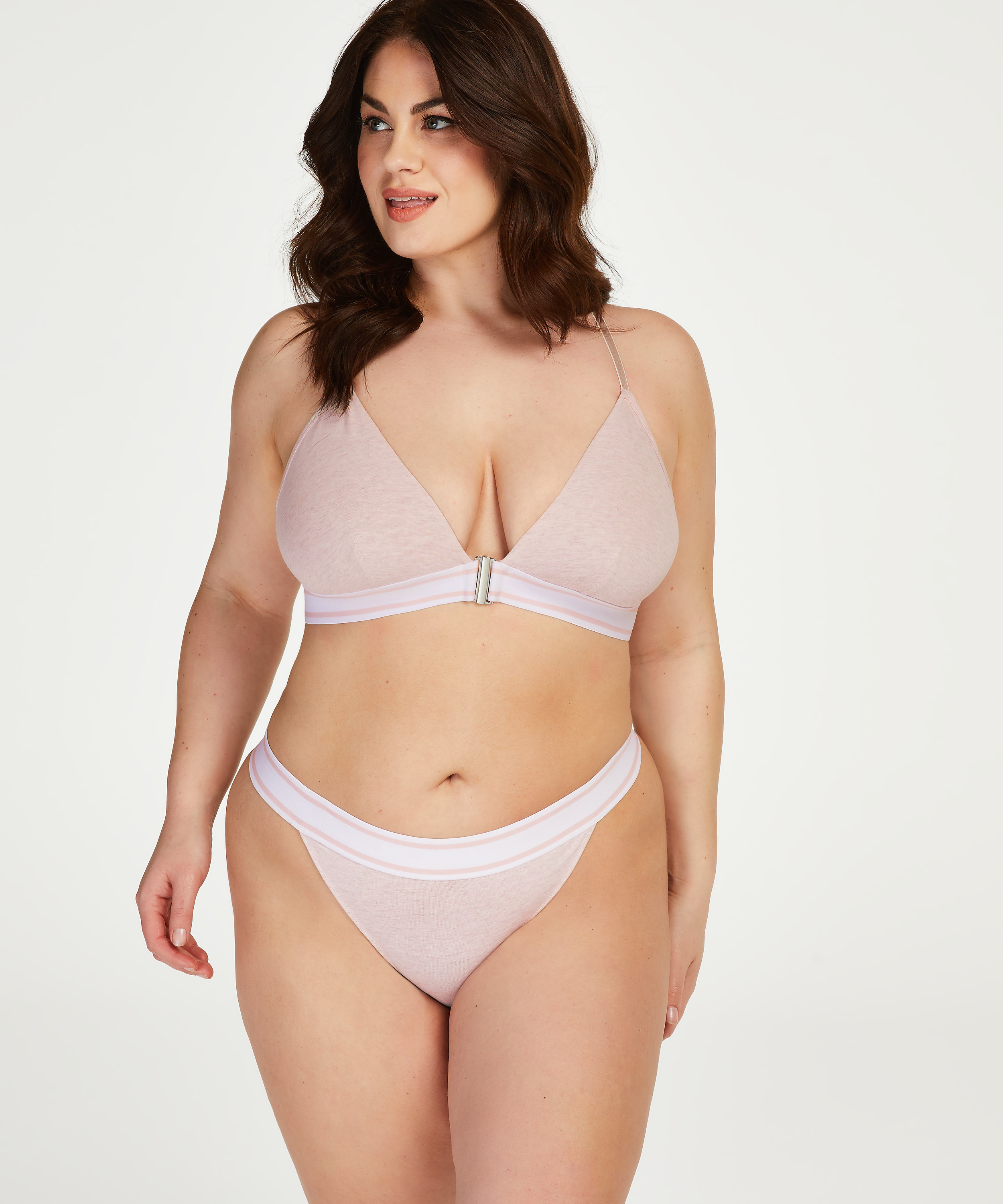 Casey Cotton Thong, Pink, main