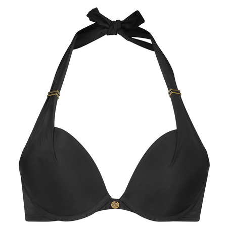Sunset Dream Padded Push-Up Bikini Top Cup A - E, Black