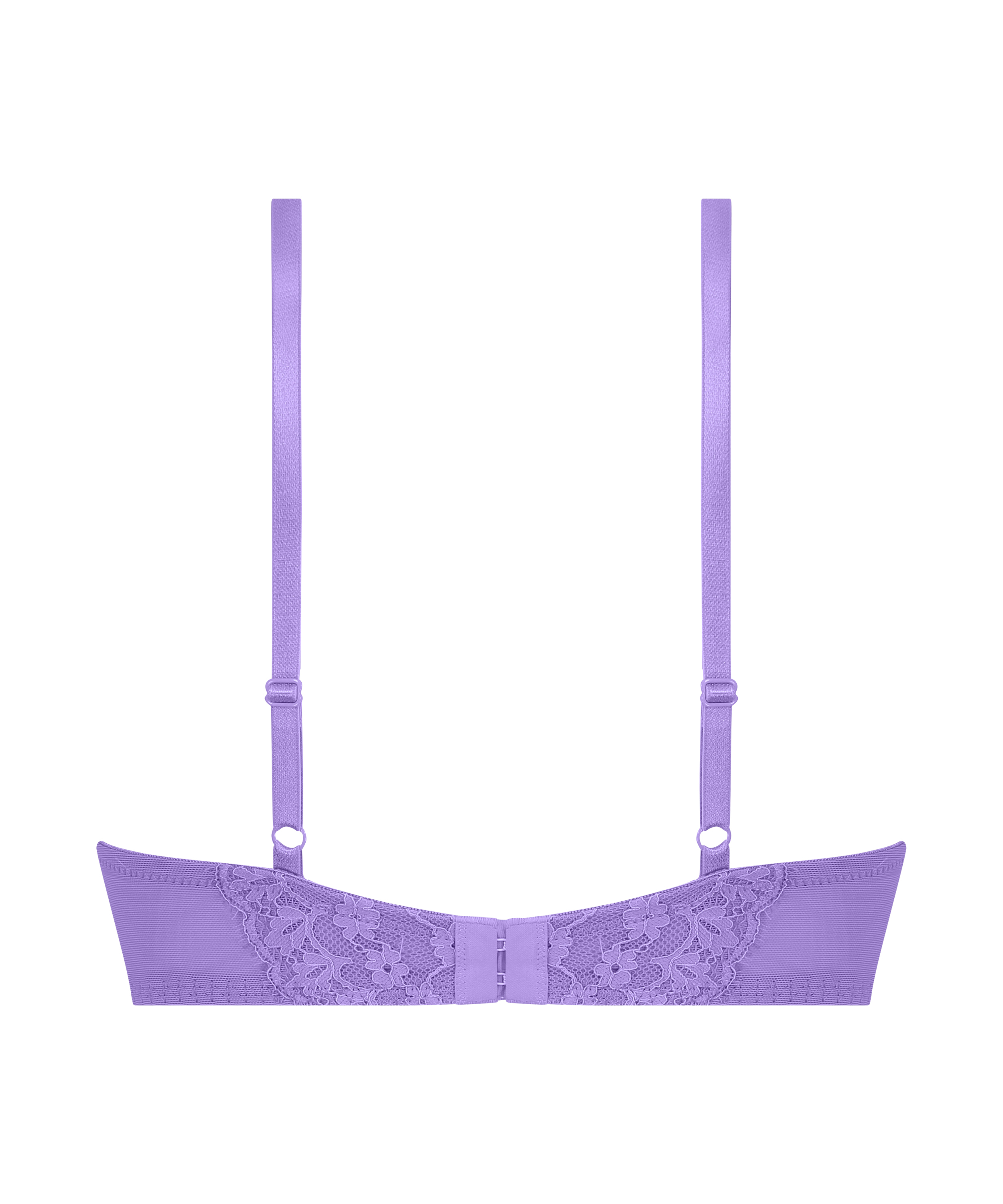 Daisy Padded Underwired Maximizer Bra, Purple, main