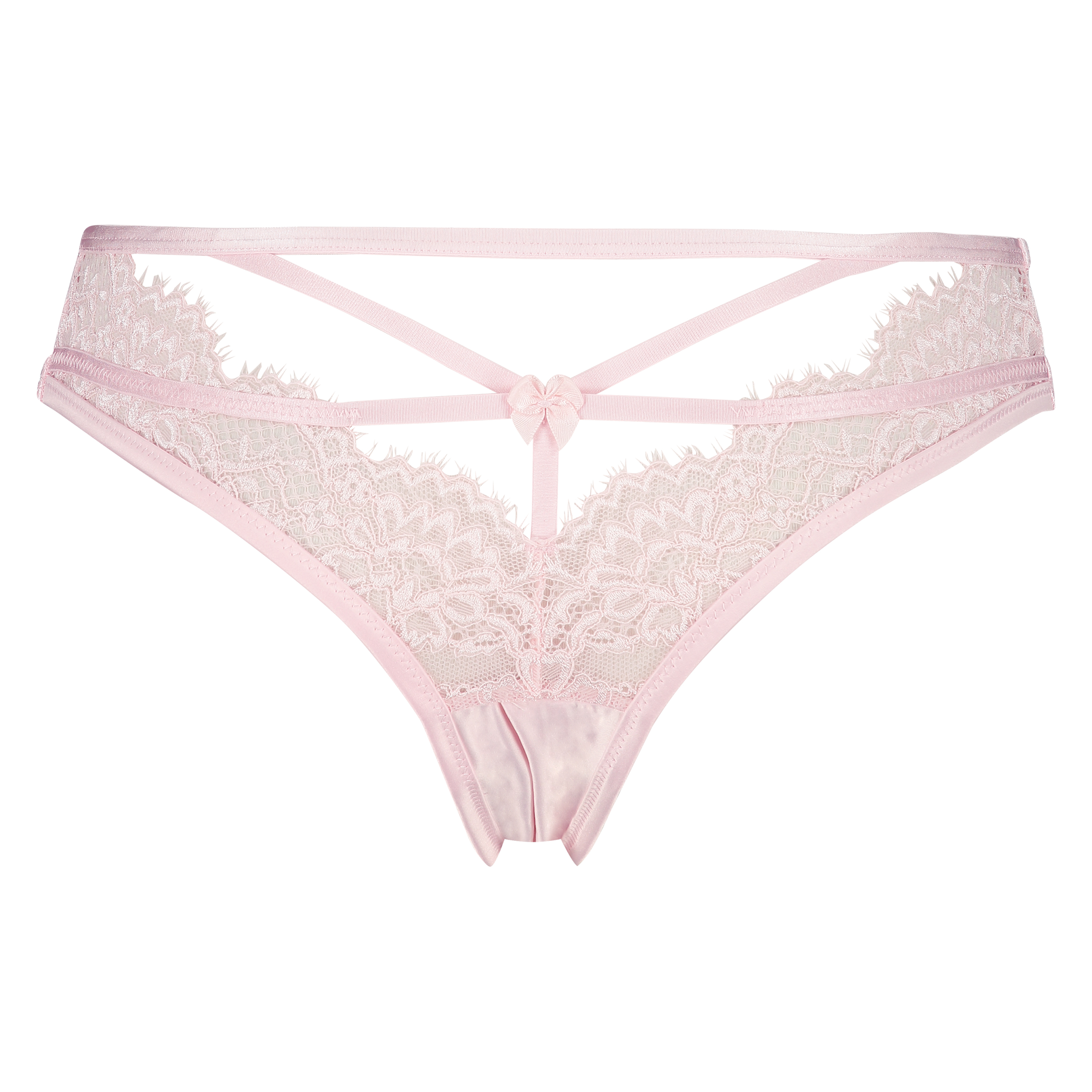 Eve Brazilian with open crotch, Pink, main