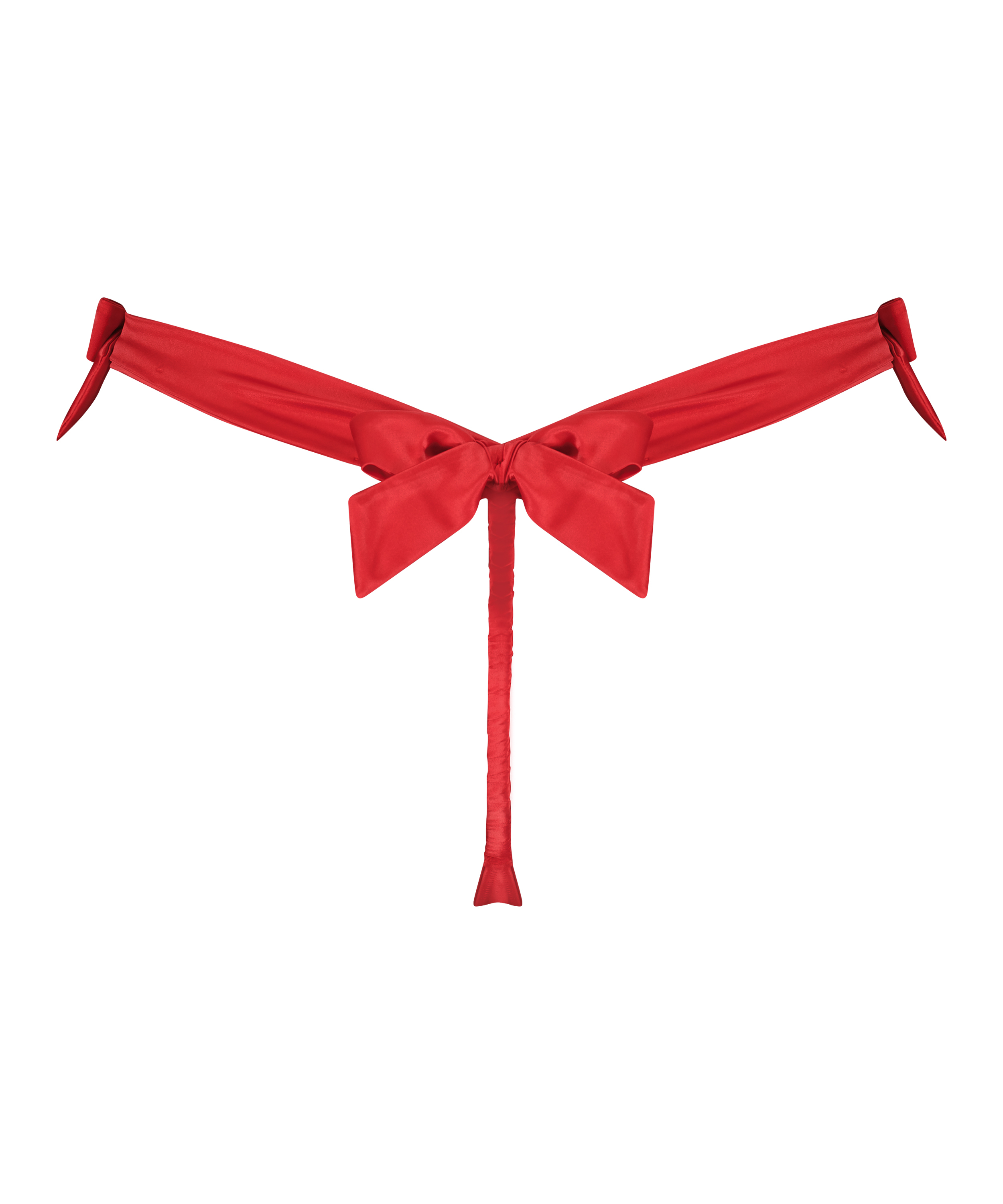 Lust Open Crotch Thong, Red, main