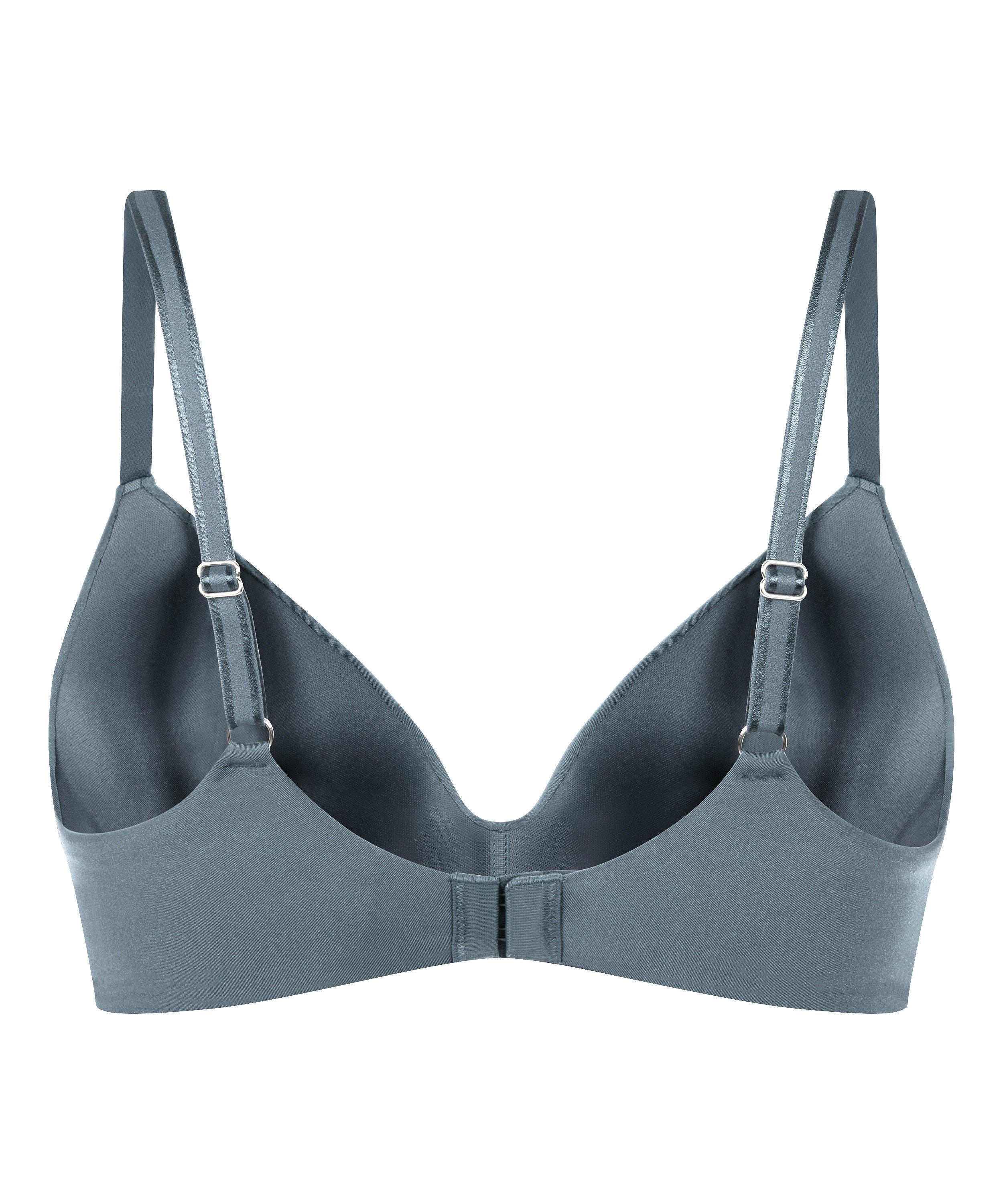 Mona Padded Non-wired Bra, Blue, main