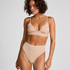 Smooth Triangle Bralette, Beige