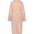 Fleece Bathrobe, Pink