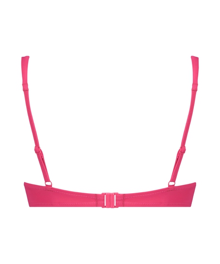 Luxe padded push-up bikini top Cup A - E, Pink