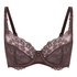 Daisy Non-Padded Underwired Bra, Brown