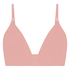 Smooth Triangle Bralette, Pink