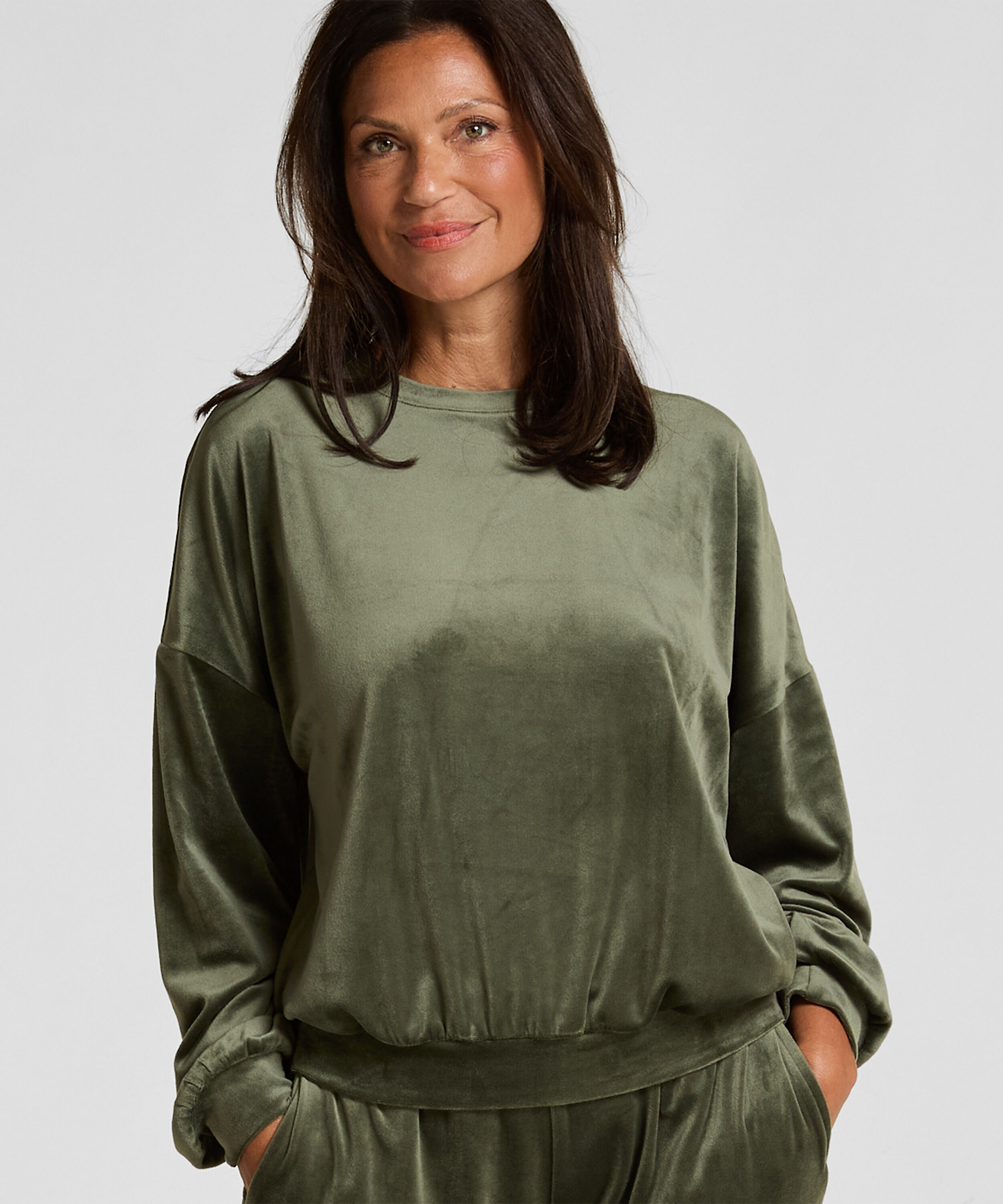 Velours Top, Green