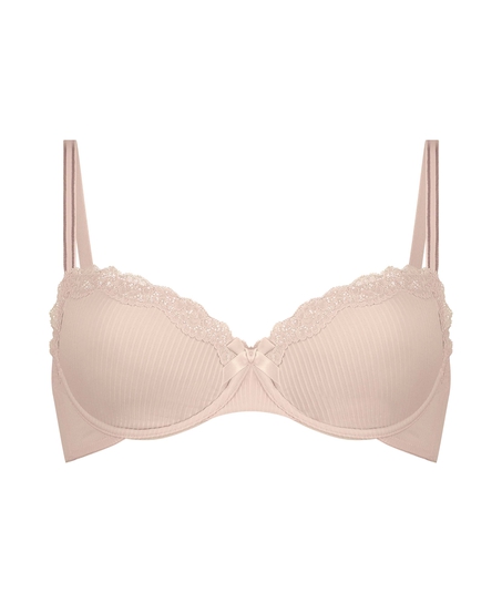 Lola Padded Underwired Bra, Pink