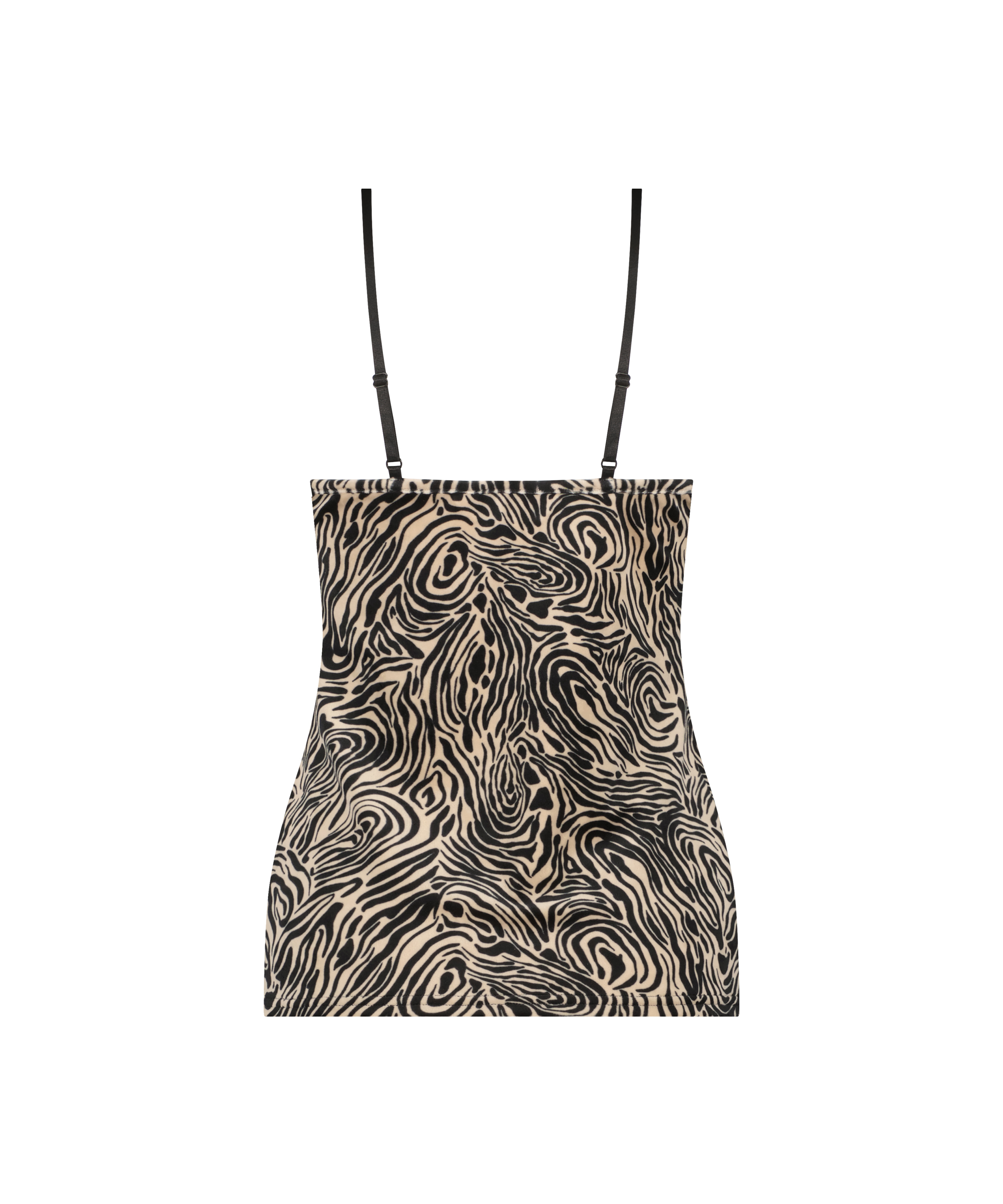 Velvet Lace Cami, Black, main