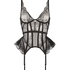 Akira Non-Padded Underwired Bustier, Black