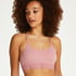 Marine seamless bralette, Pink