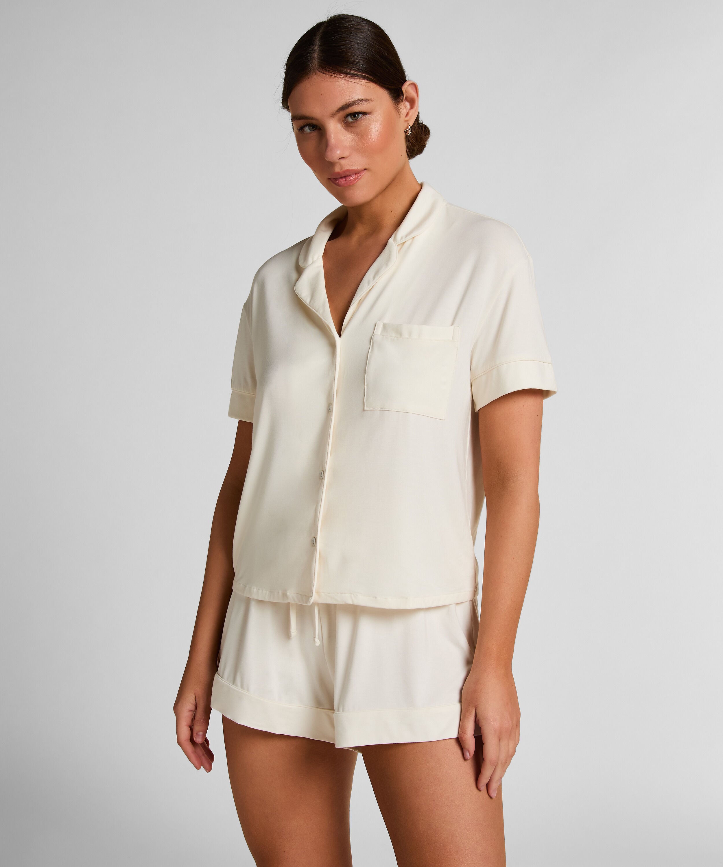 Essential Jersey Short-Sleeved Jacket