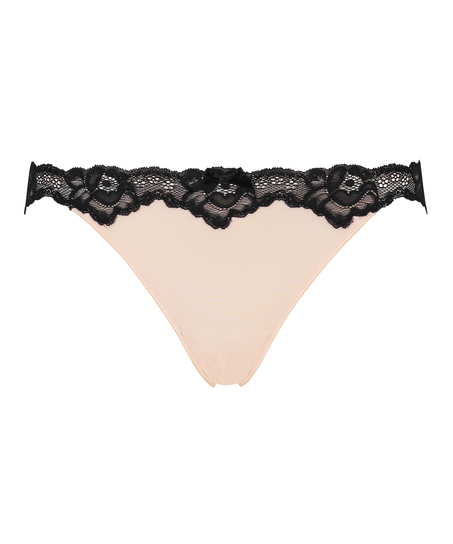 Secret Lace Thong, Pink
