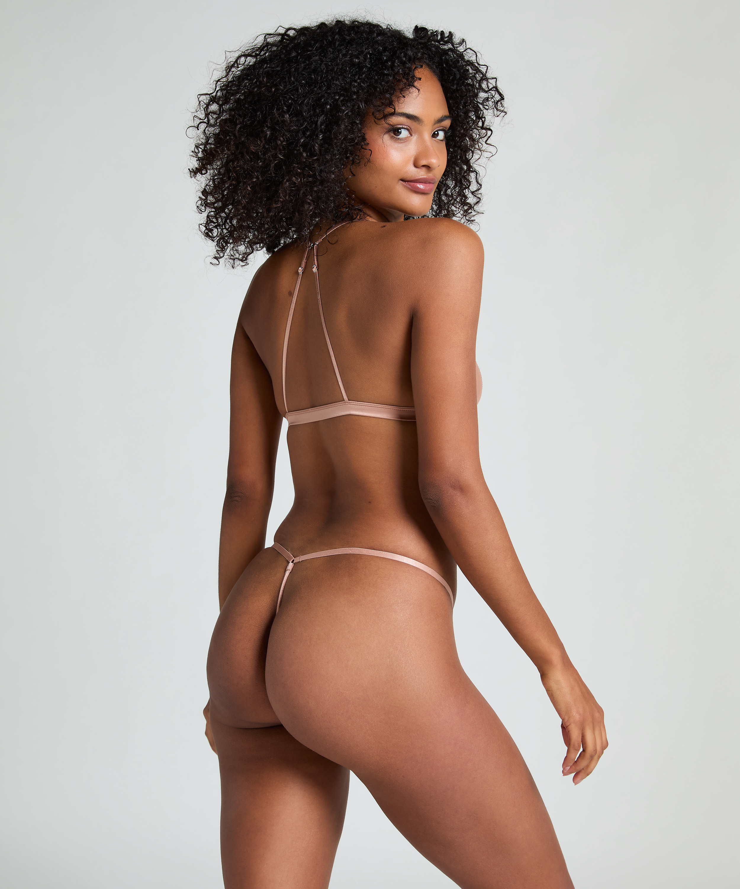 Free The Nipple Bralette, Brown, main