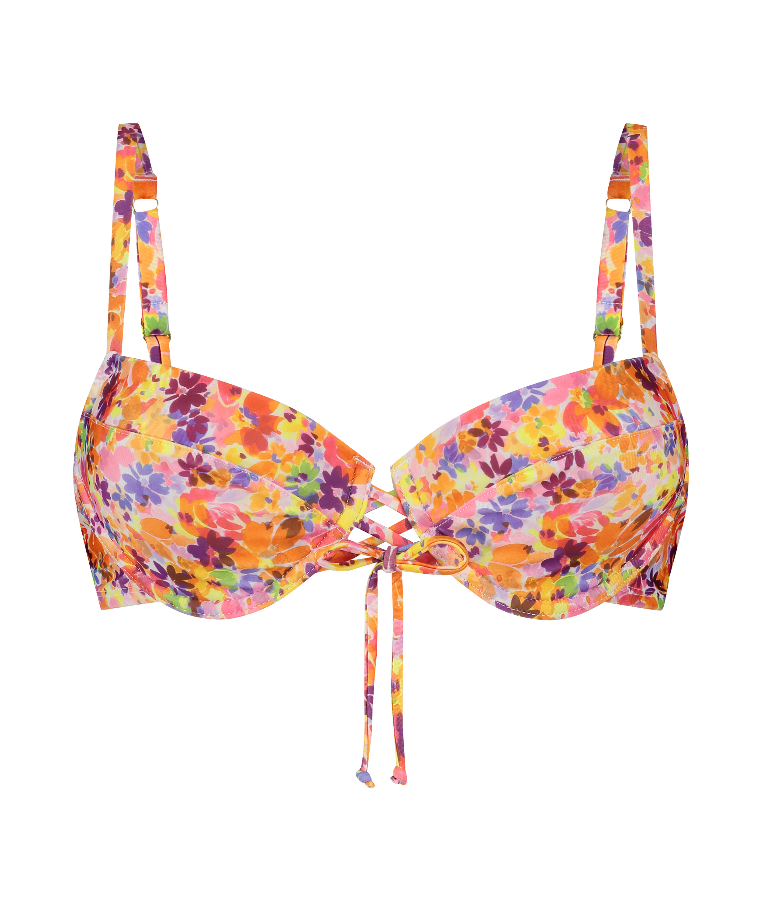 Tiki Bikini Top, Orange, main
